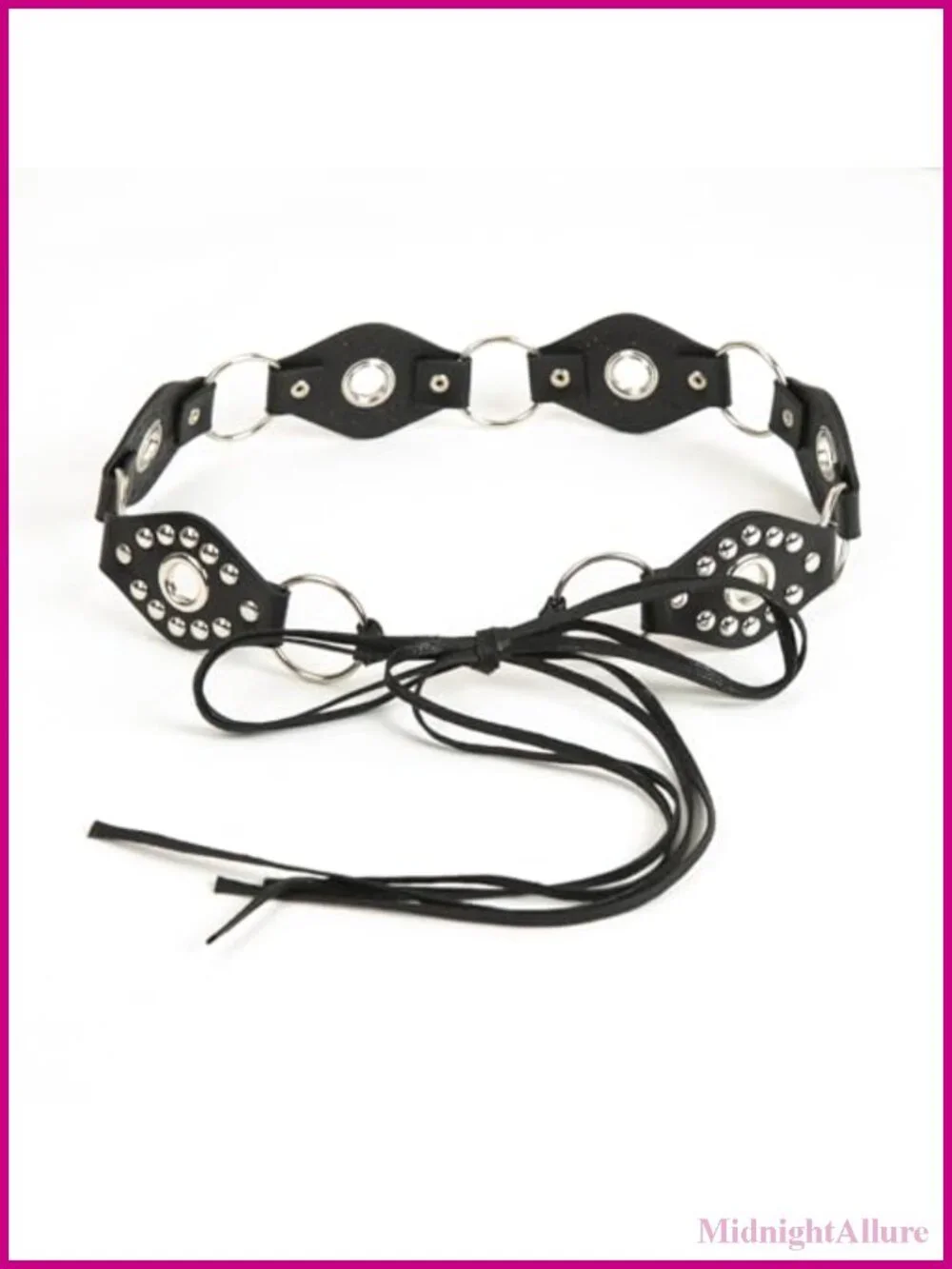 Hand Woven Wax Rope Braid Waist Belt Bohemian Style